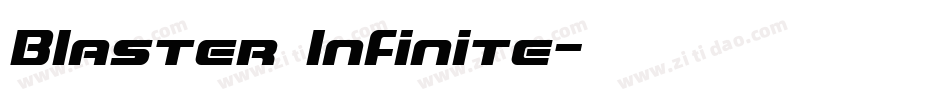 Blaster Infinite字体转换